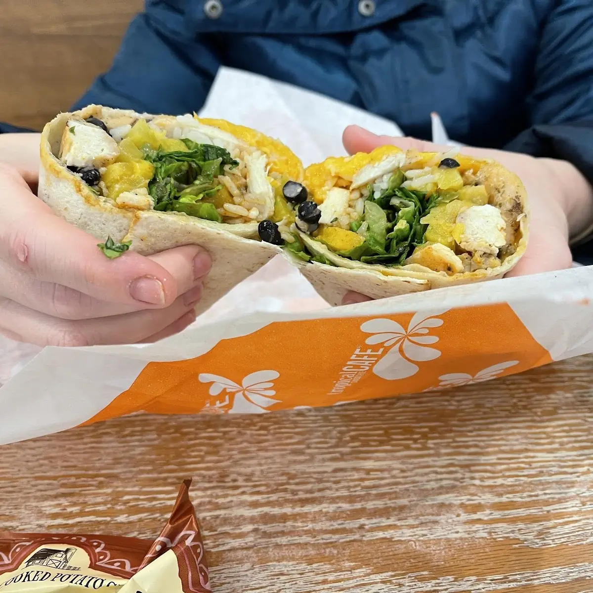 Jerk Chicken Wrap