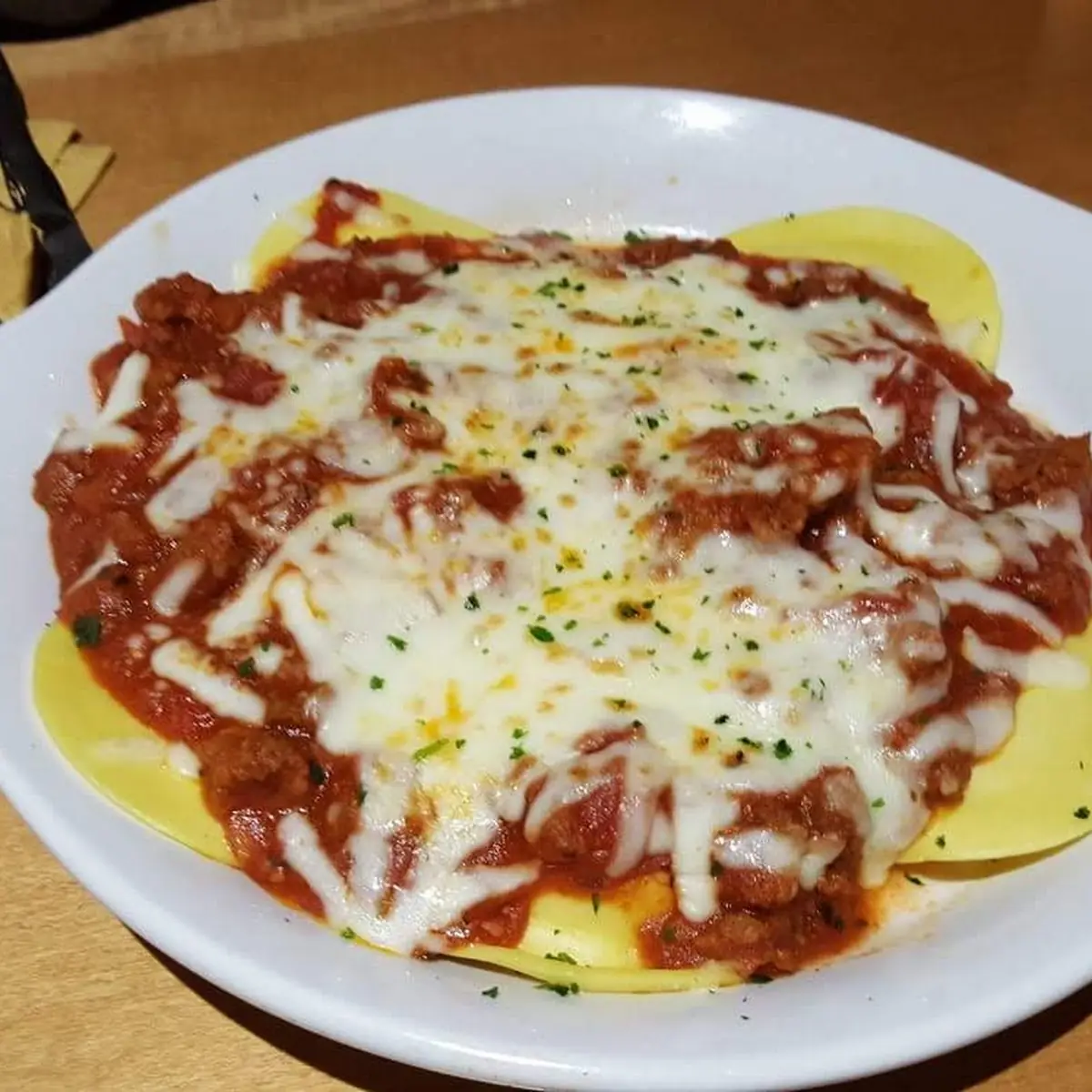 Cheese Ravioli with Marinara