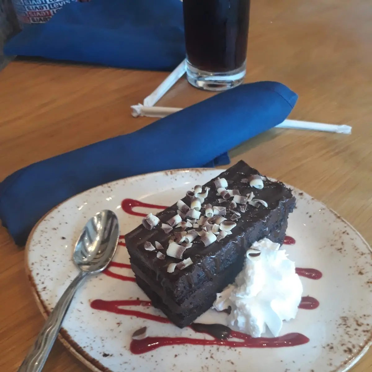 Diablos Chocolate Fudge Cake