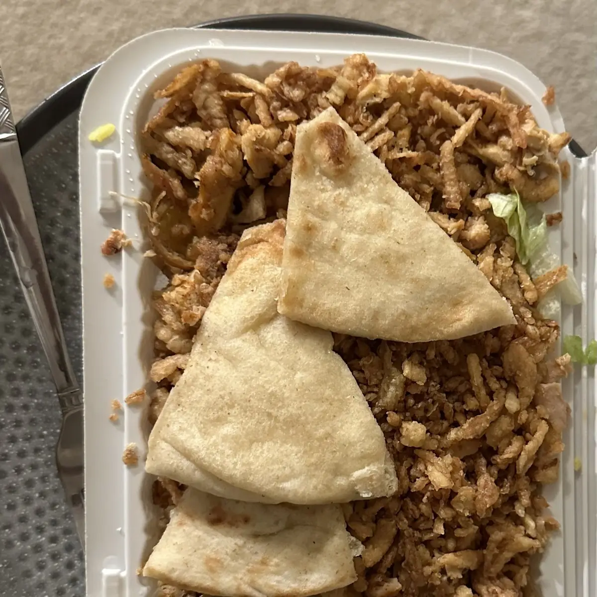 Combo over Rice Bowl
