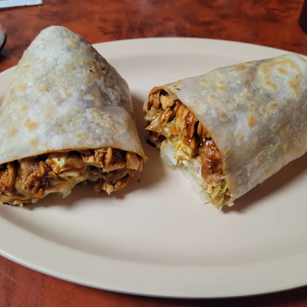 Chicken Mole Burrito