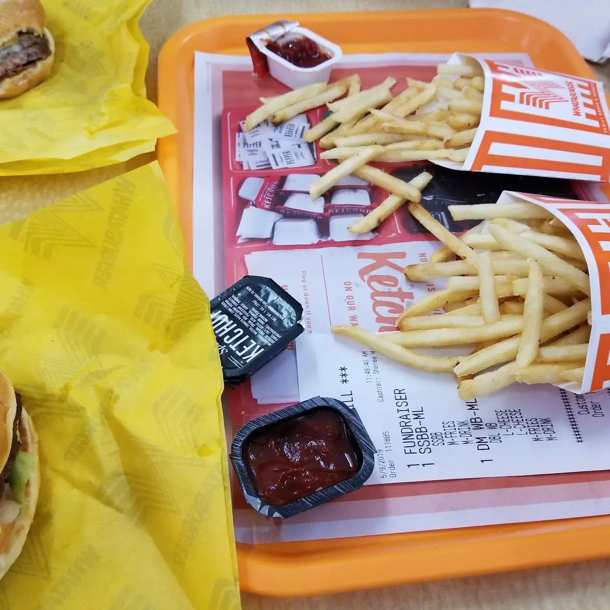 Burger and Fries