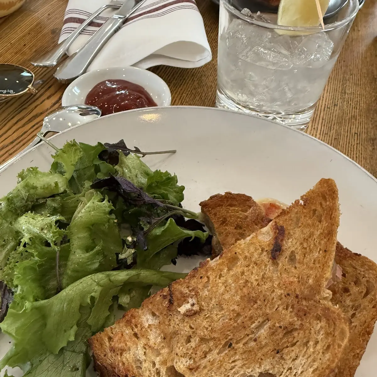 Grilled Cheese with Tomato Jam