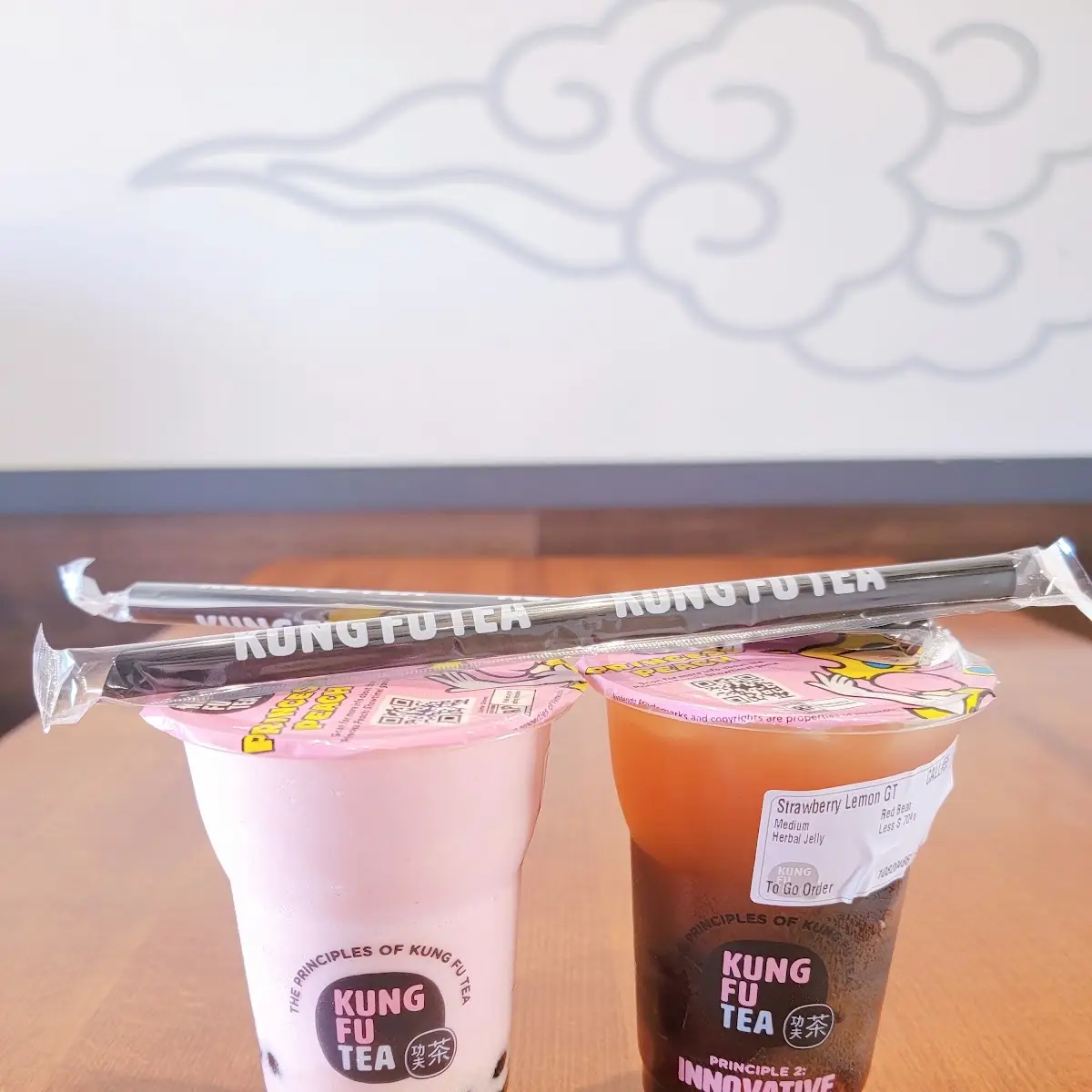 Strawberry Lemon Green Tea Strawberry Slush
