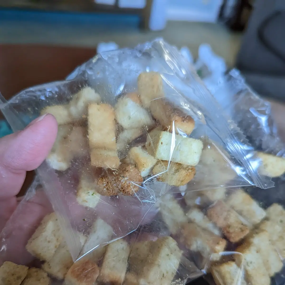 Tuna Salad w Request for Extra Croutons