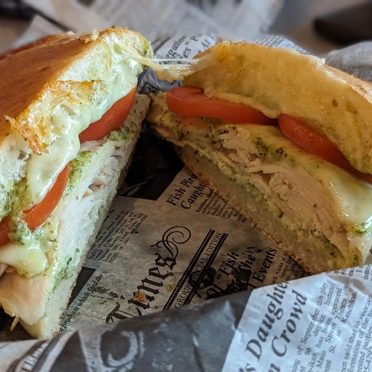 Pesto Chicken Sandwich