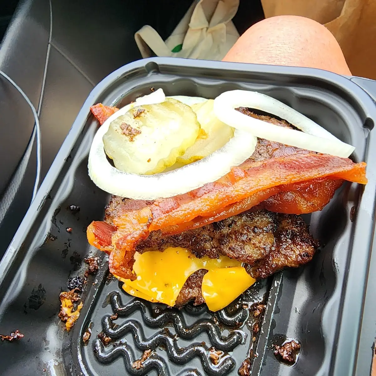Jr Bacon Cheeseburger