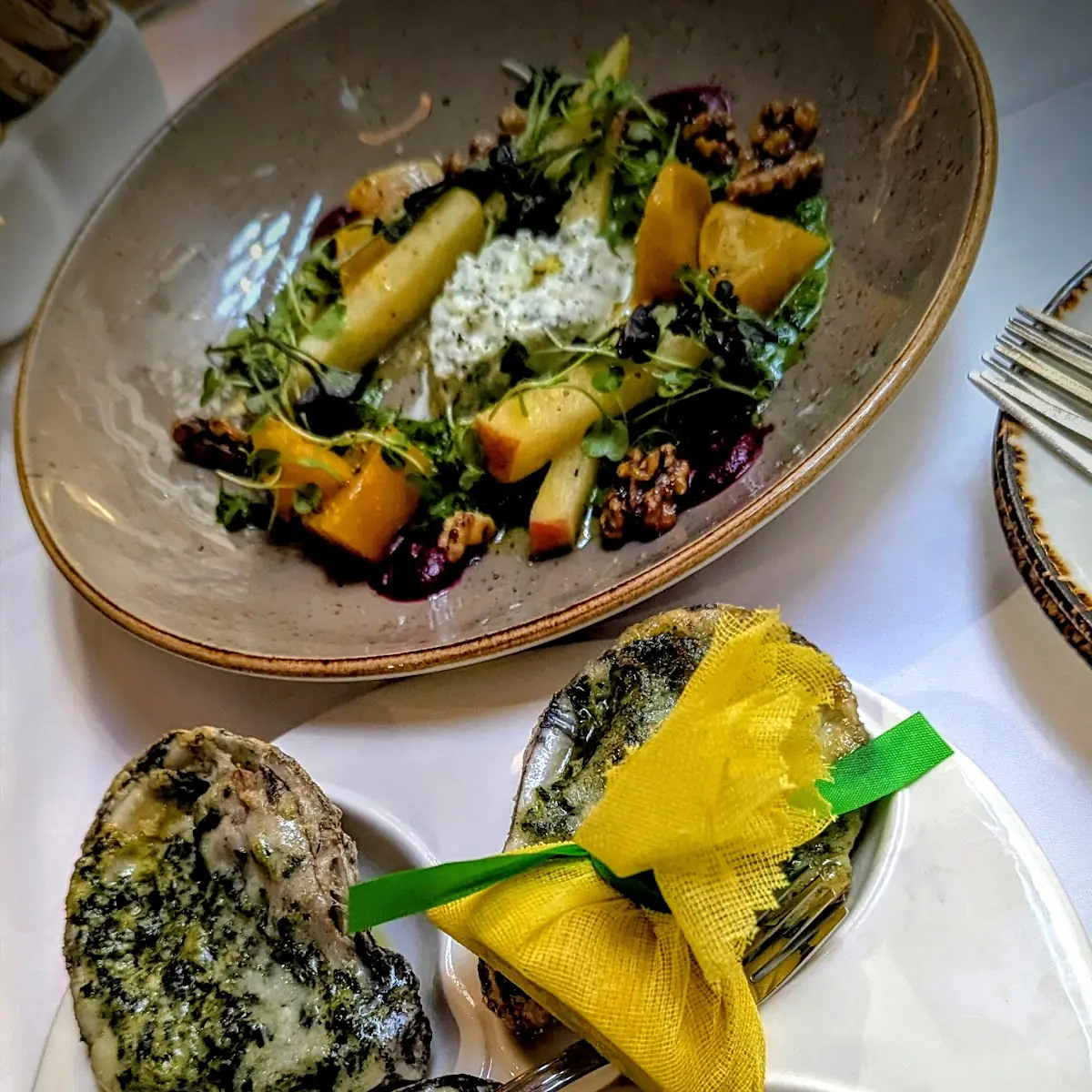 Oysters Rockefeller
