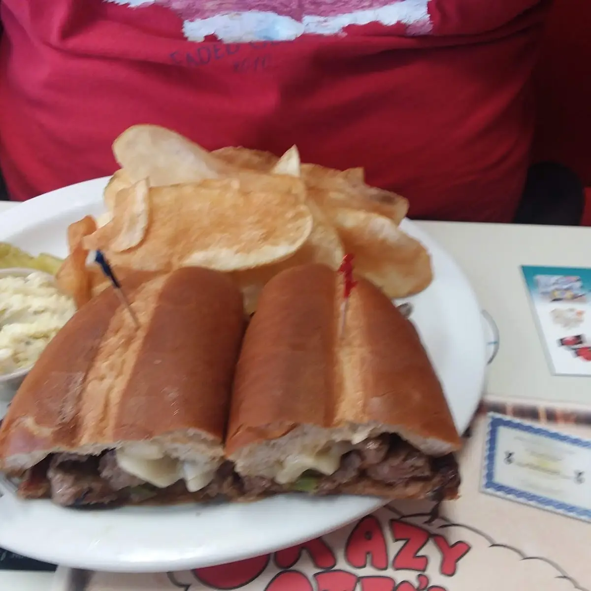 Philly Cheese Steak Sandwich