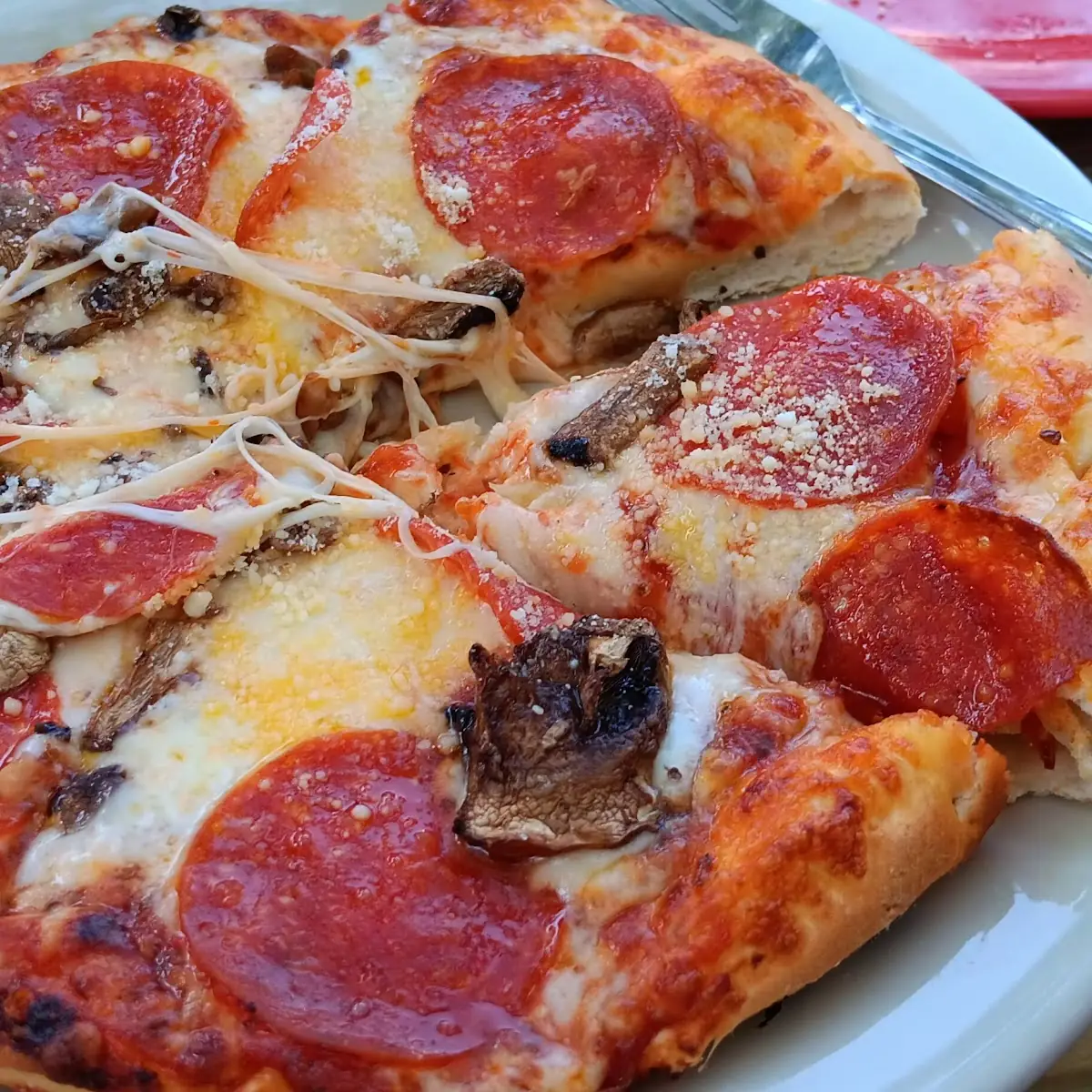 Pepperoni & Mushroom Personal Pizza