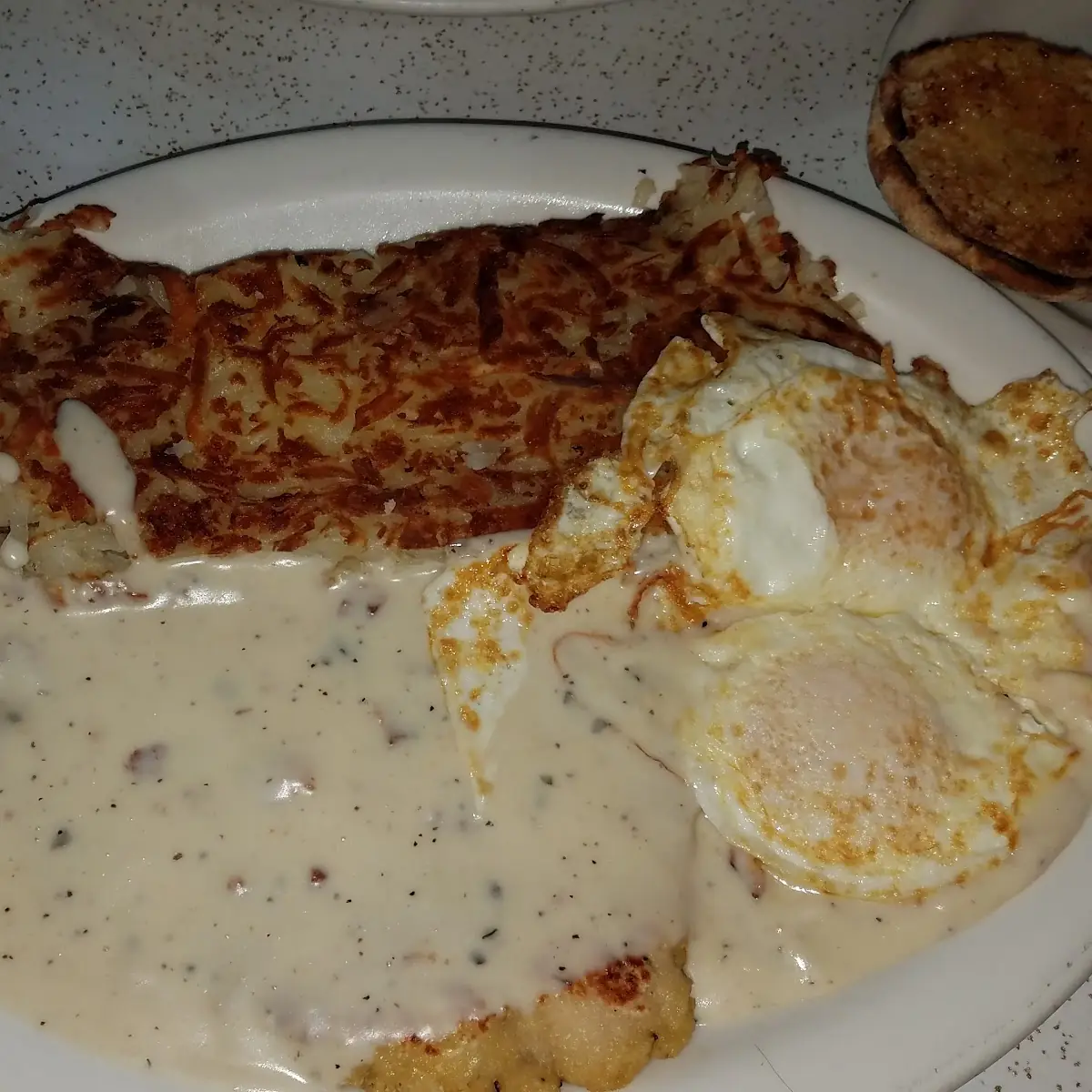 Chicken Fried Chicken Breakfast