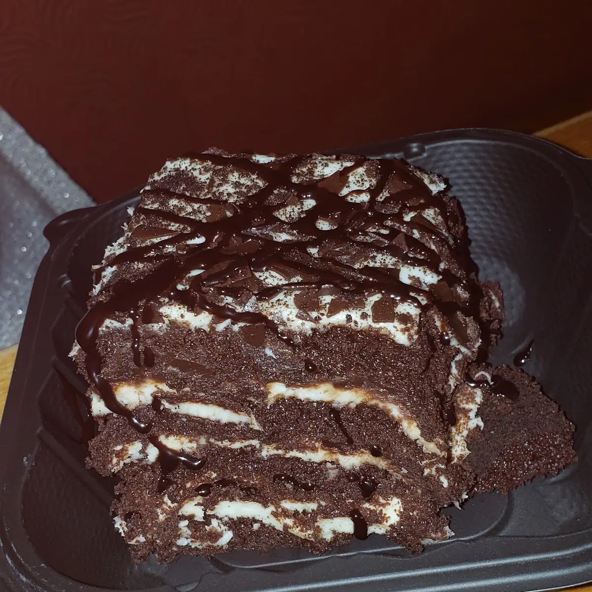 Chocolate Brownie Lasagna