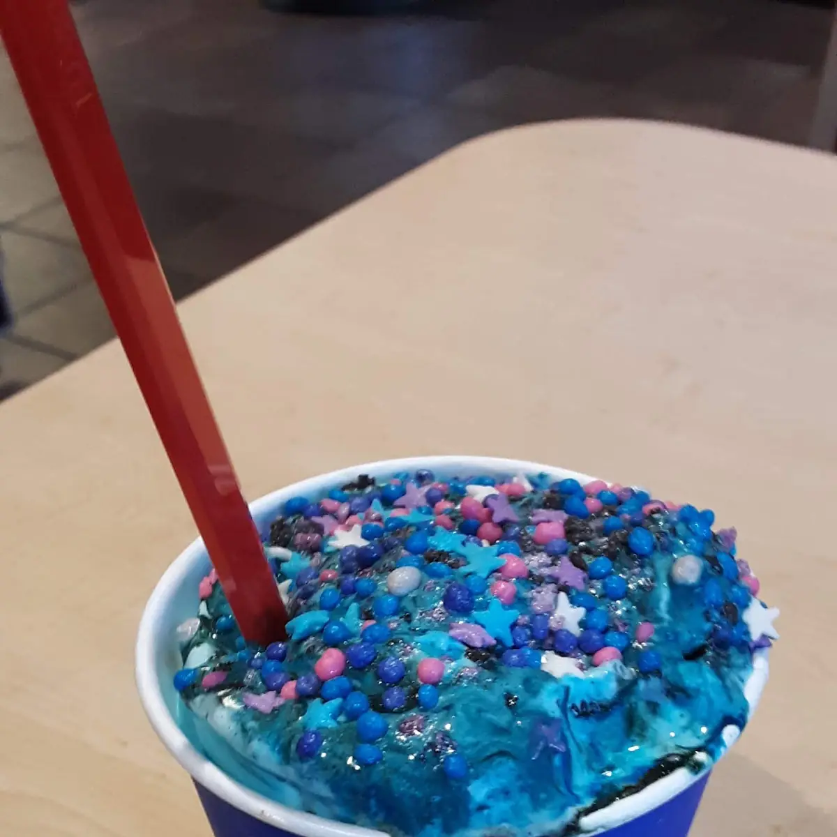 Cotton Candy Blizzard Treat
