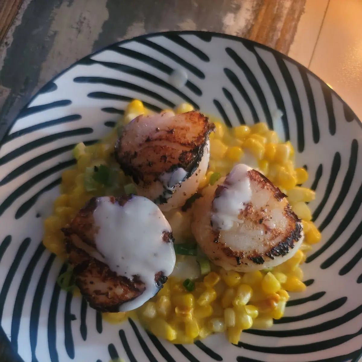 Seared Sea Scallops