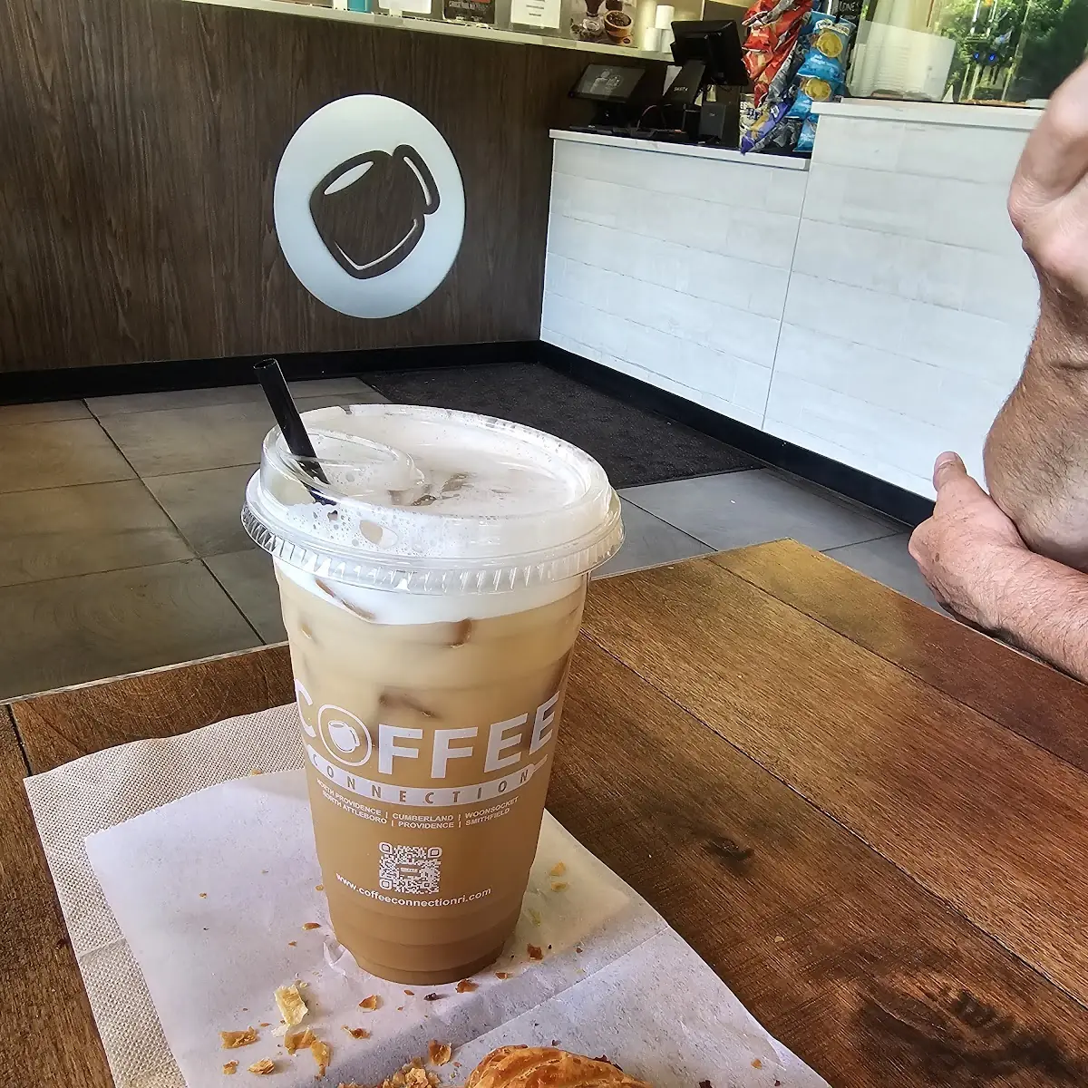 Iced Vanilla Latte