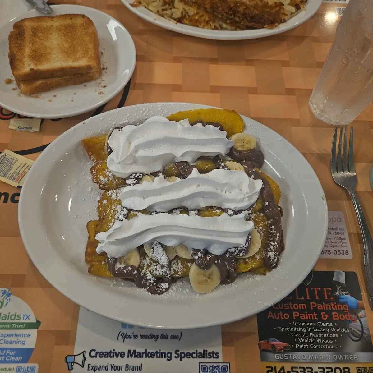 Judy’S Special with Black Forest Pancakes