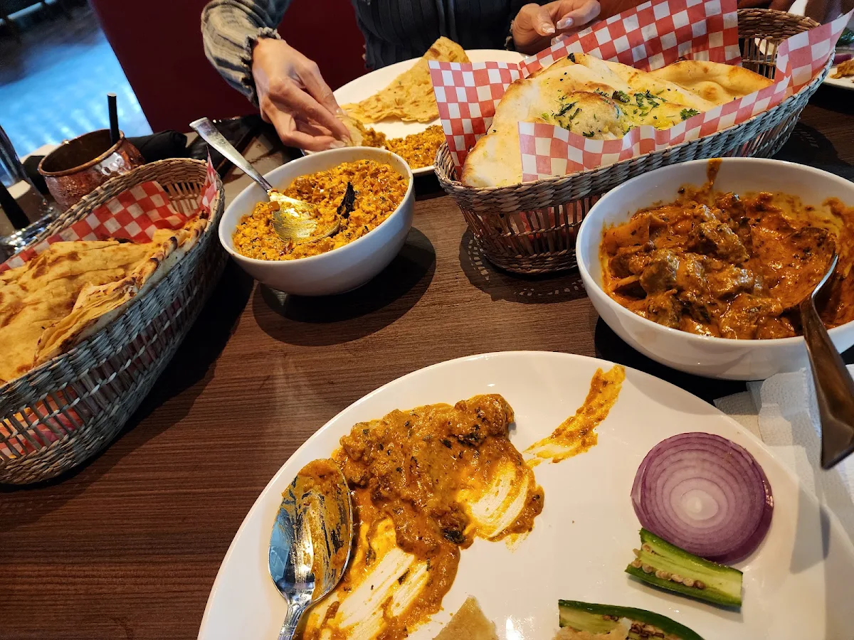 Goat Korma and Paneer Malai Methi, Chawla Indian Cuisine