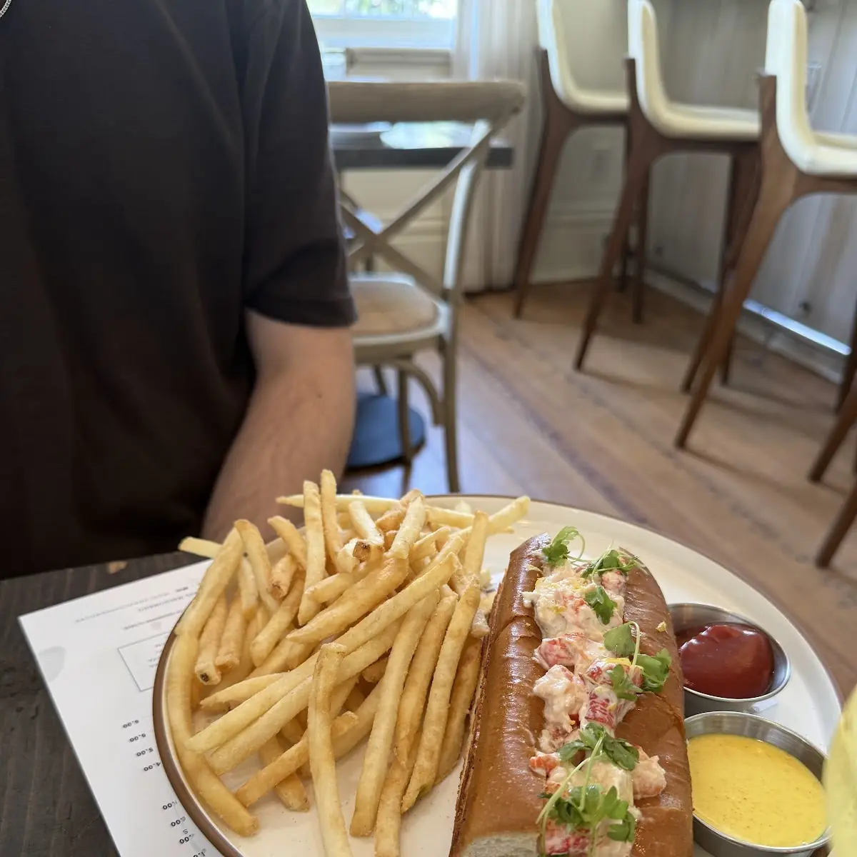 Poached Lobster Roll