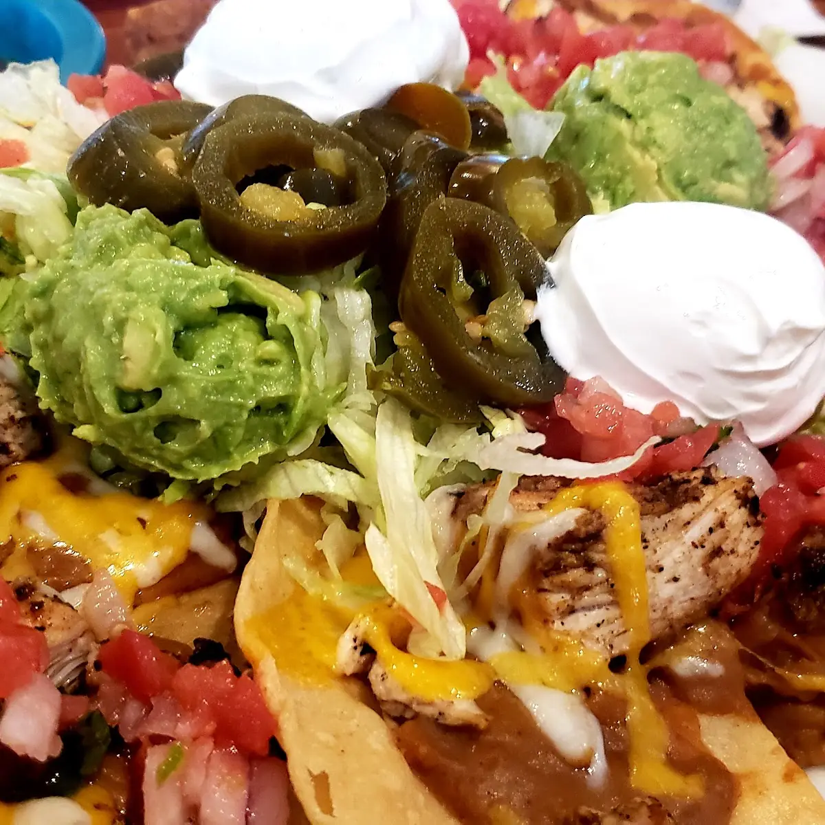 Chicken Fajita Nachos