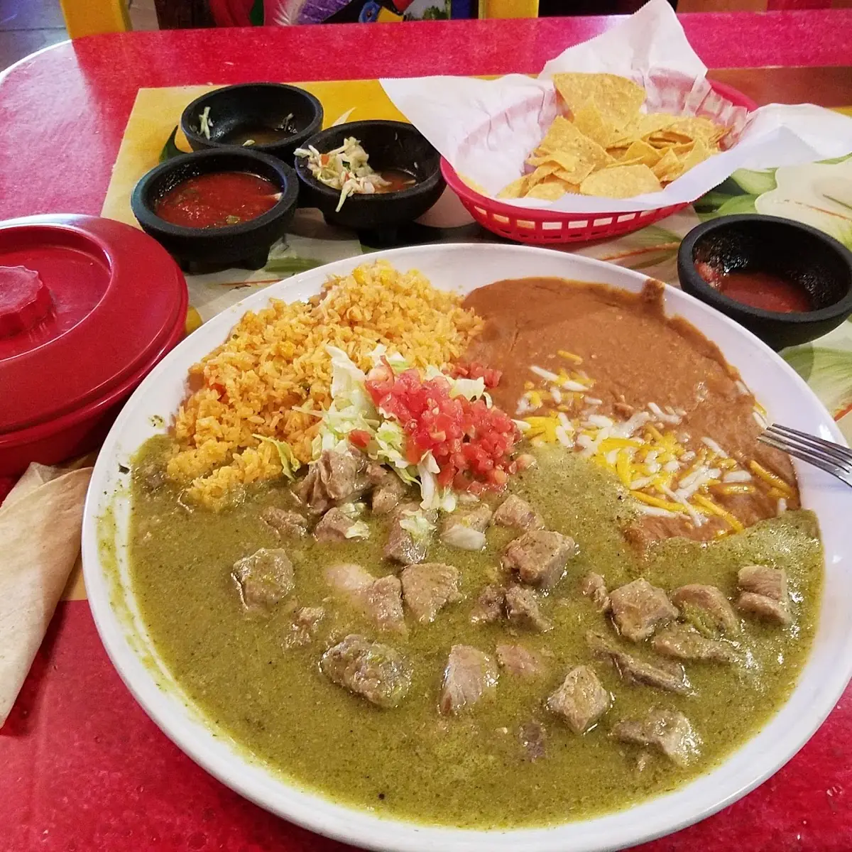 Chile Verde Plate