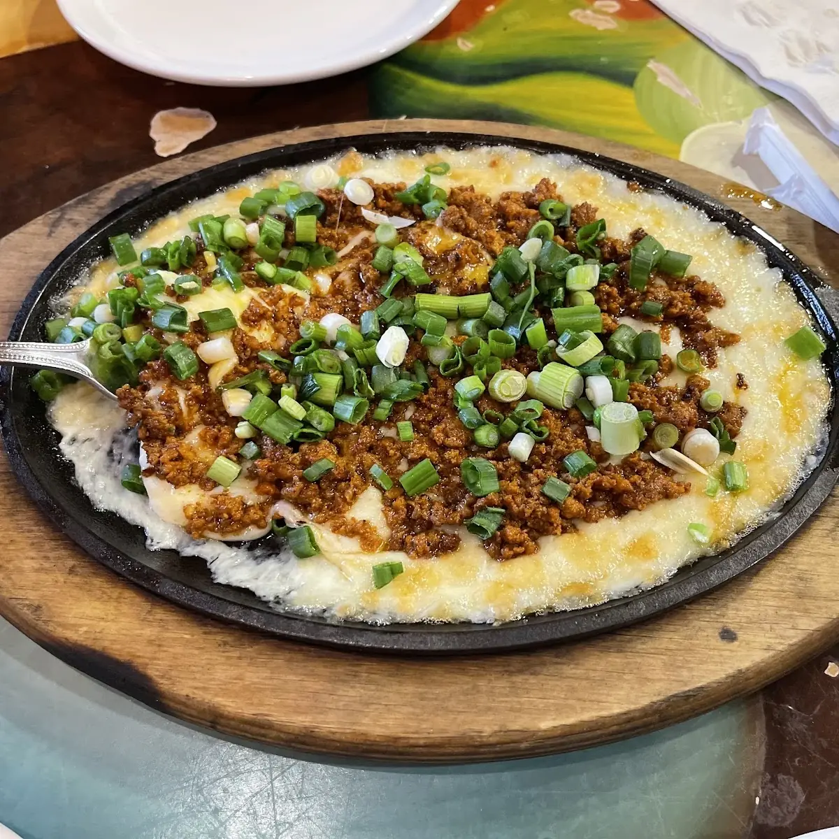 Queso Fundido Con Chorizo