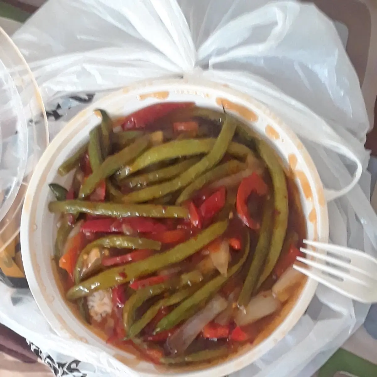 String Beans w Garlic Sauce