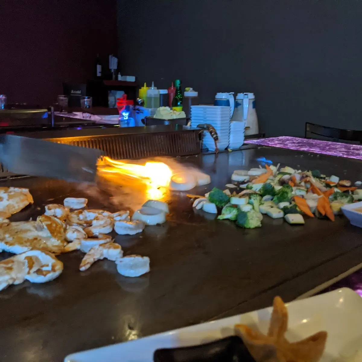Chicken Hibachi Vegetables