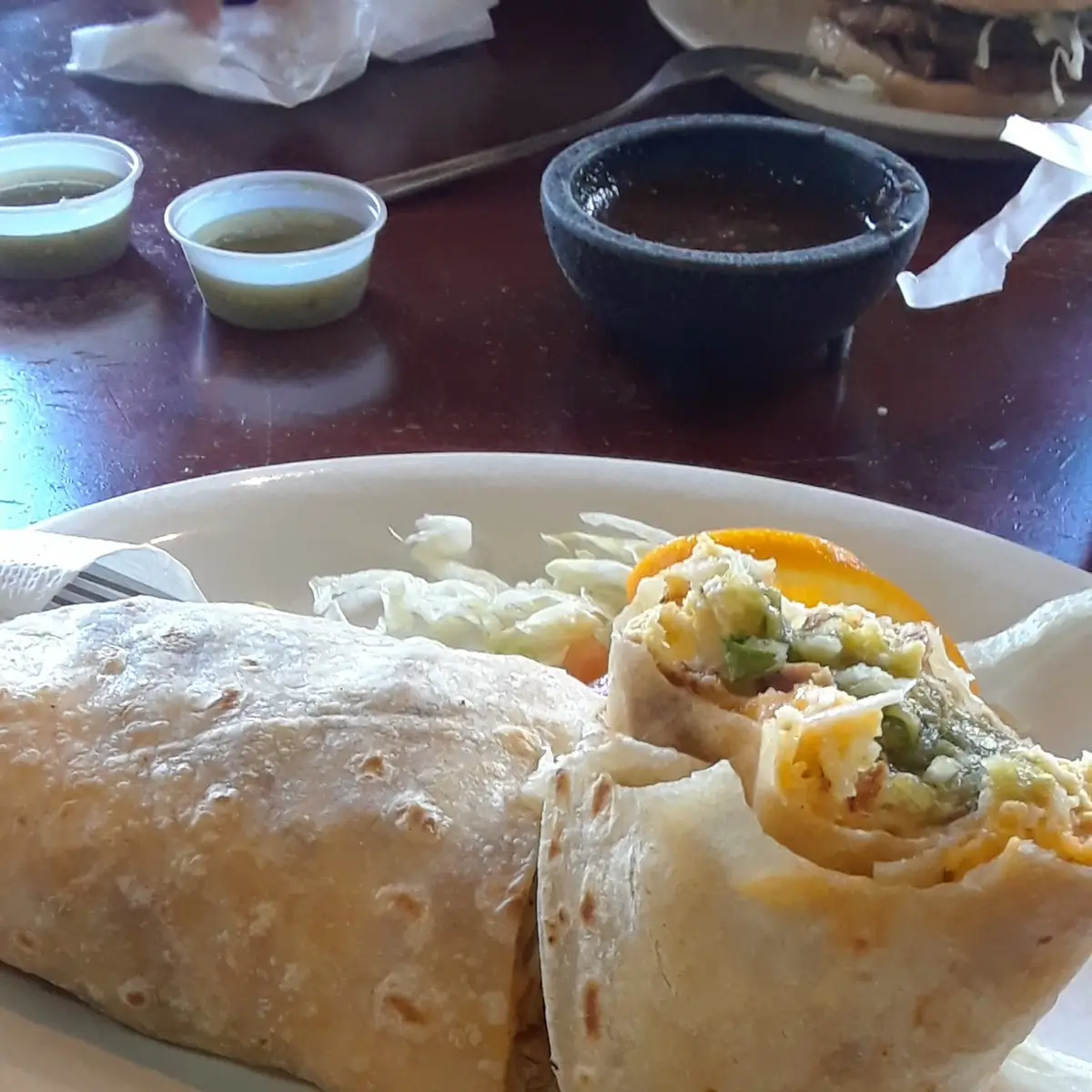 King Breakfast Burrito