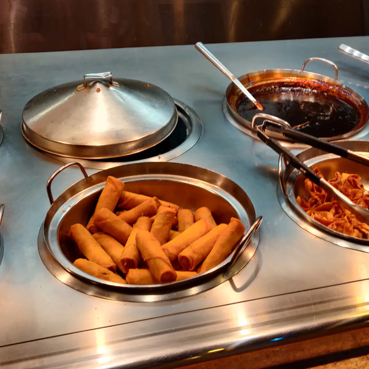 Egg Rolls and Fried Won Tons