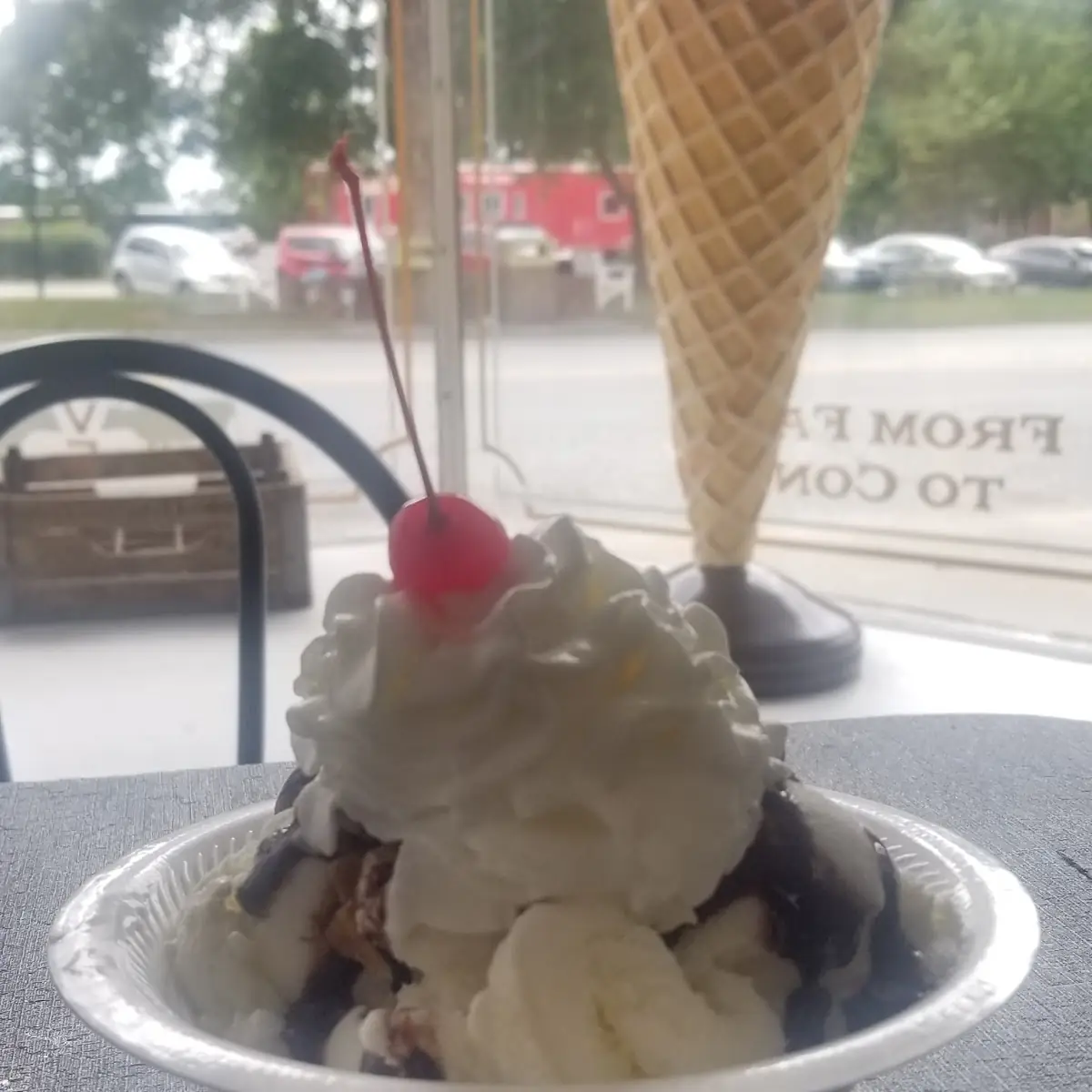 Chocolate Nut Sundae