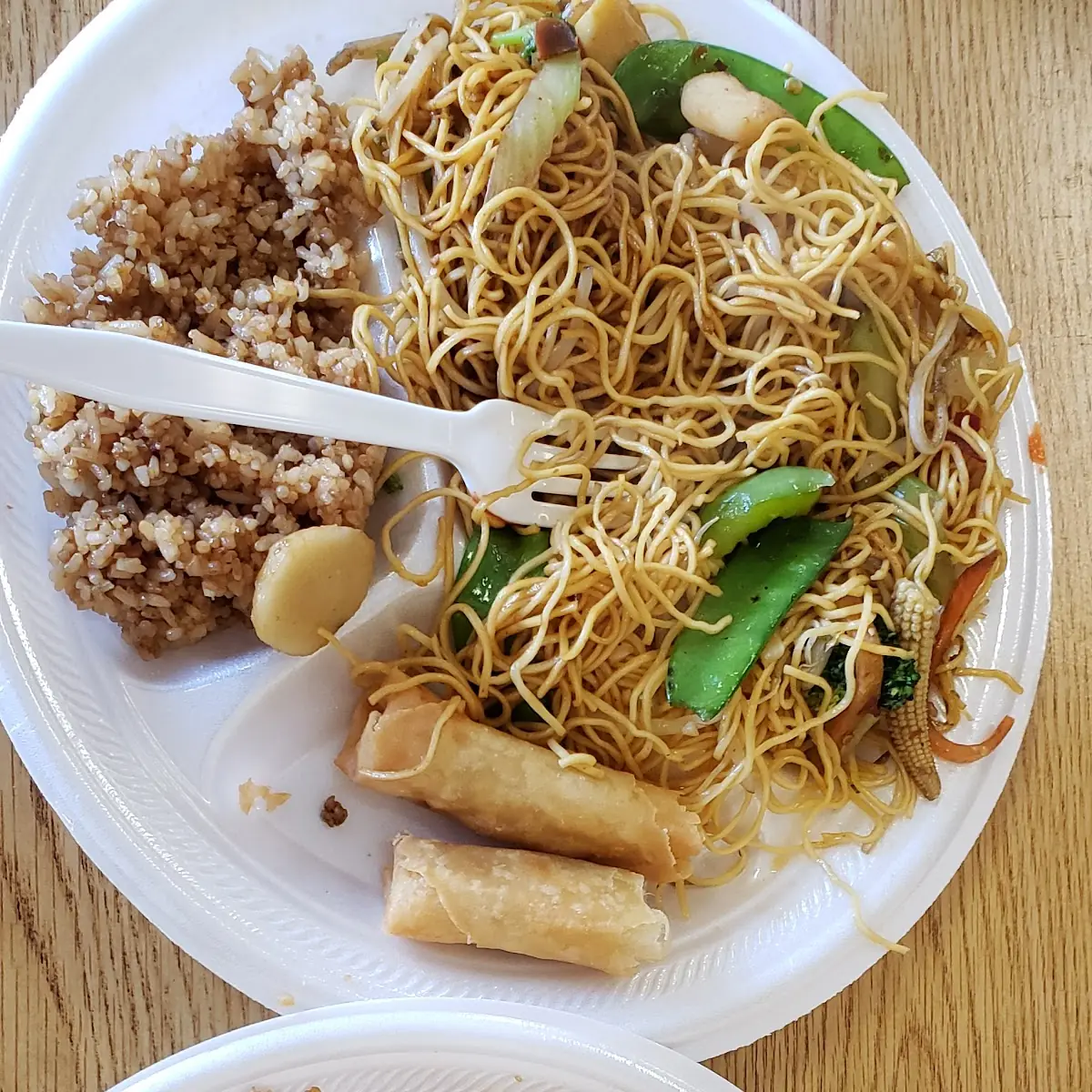 Chicken Fried Rice Vegetable Soft Noodles