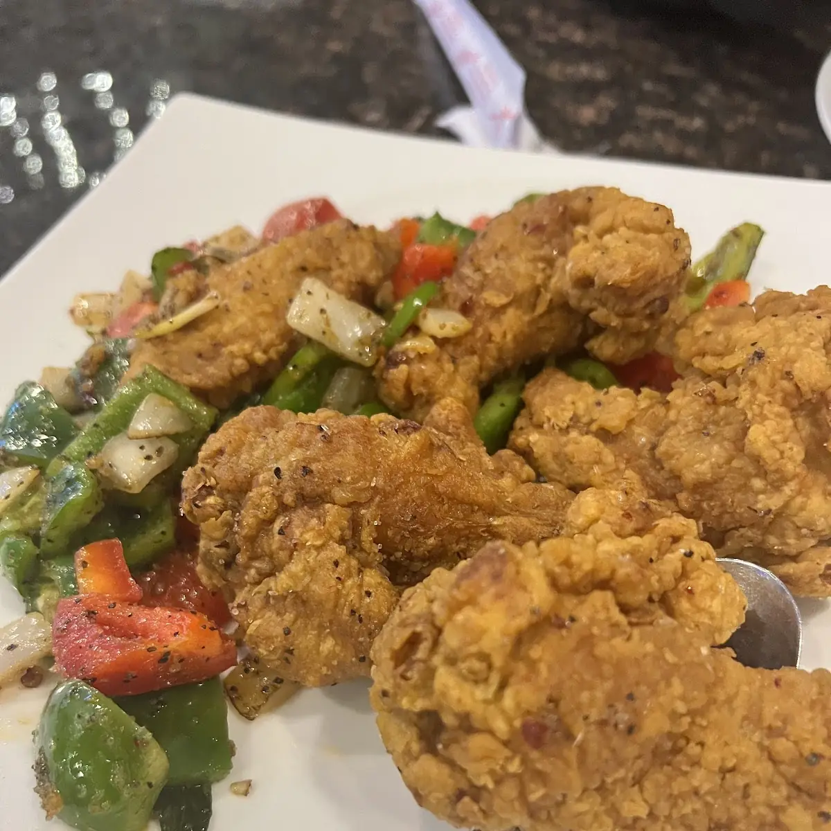 Salt & Pepper Chicken or Shrimp