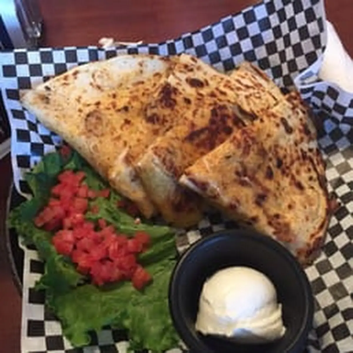 Blackened Chicken Quesadilla