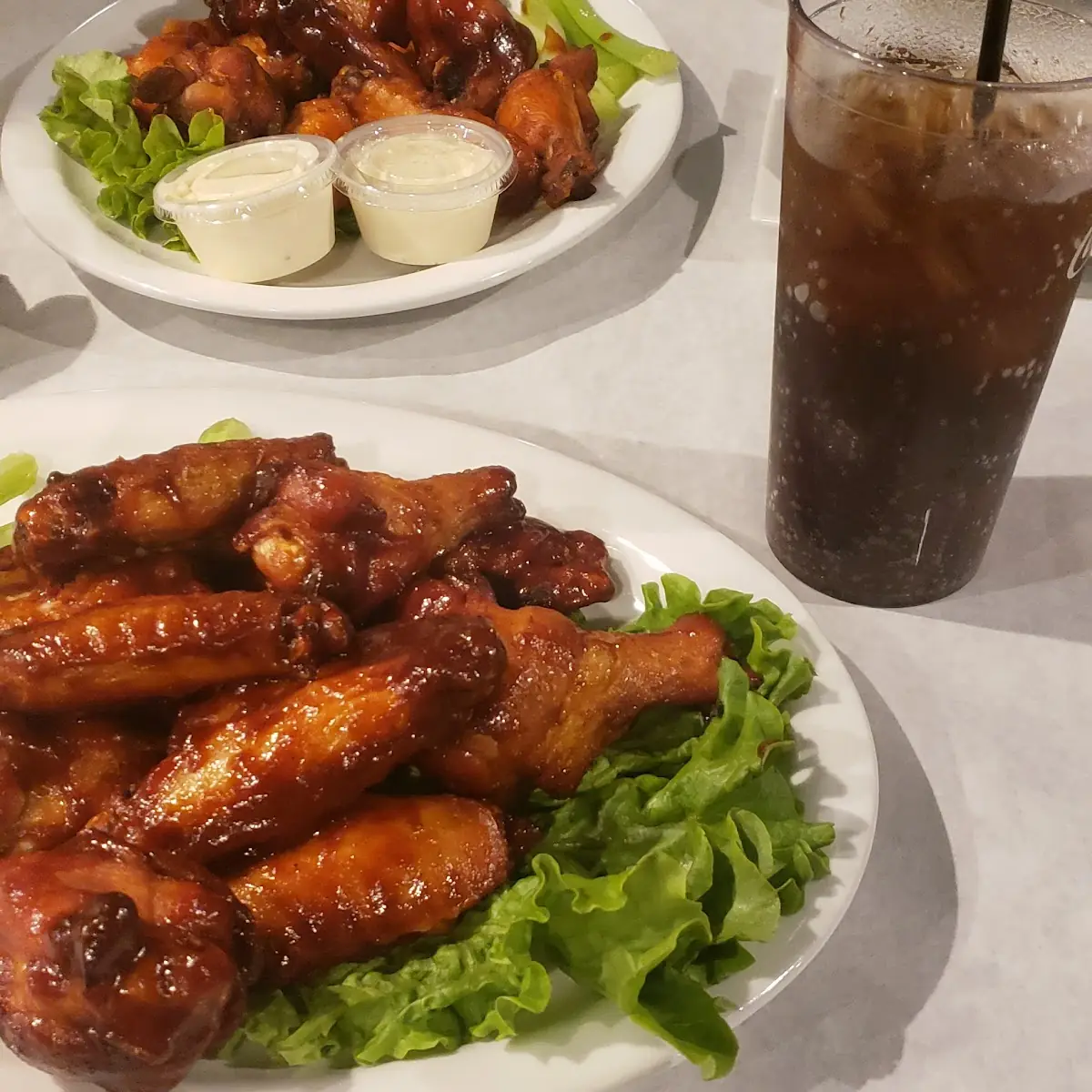 BBQ and Chipotle Wings
