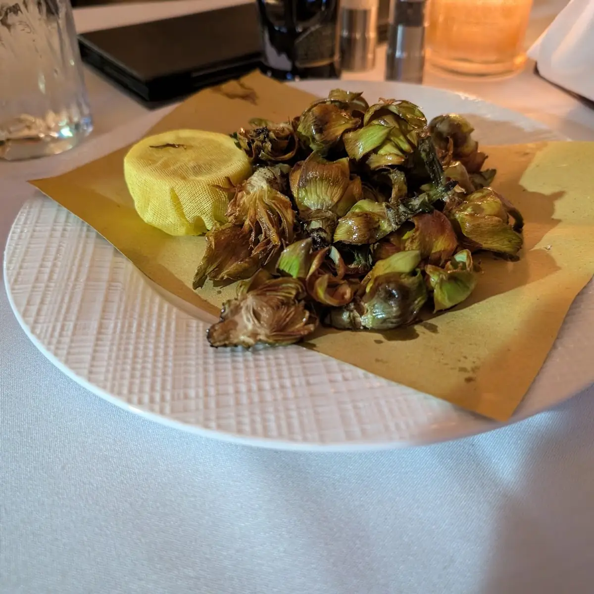 Fried Baby Artichokes