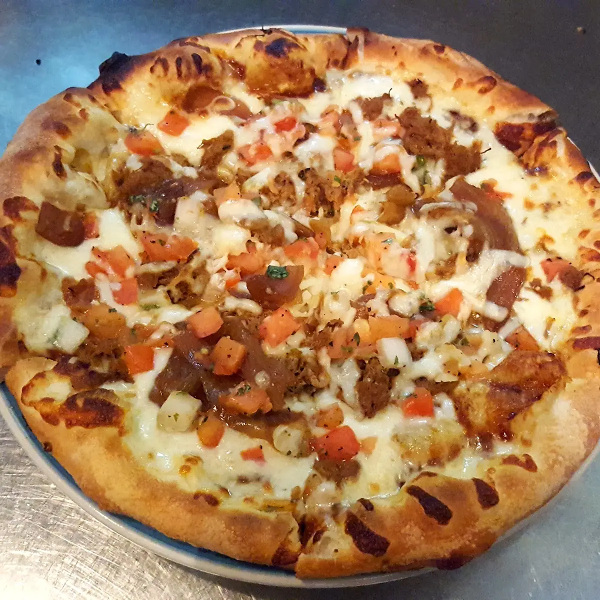 BBQ Duck Pizza