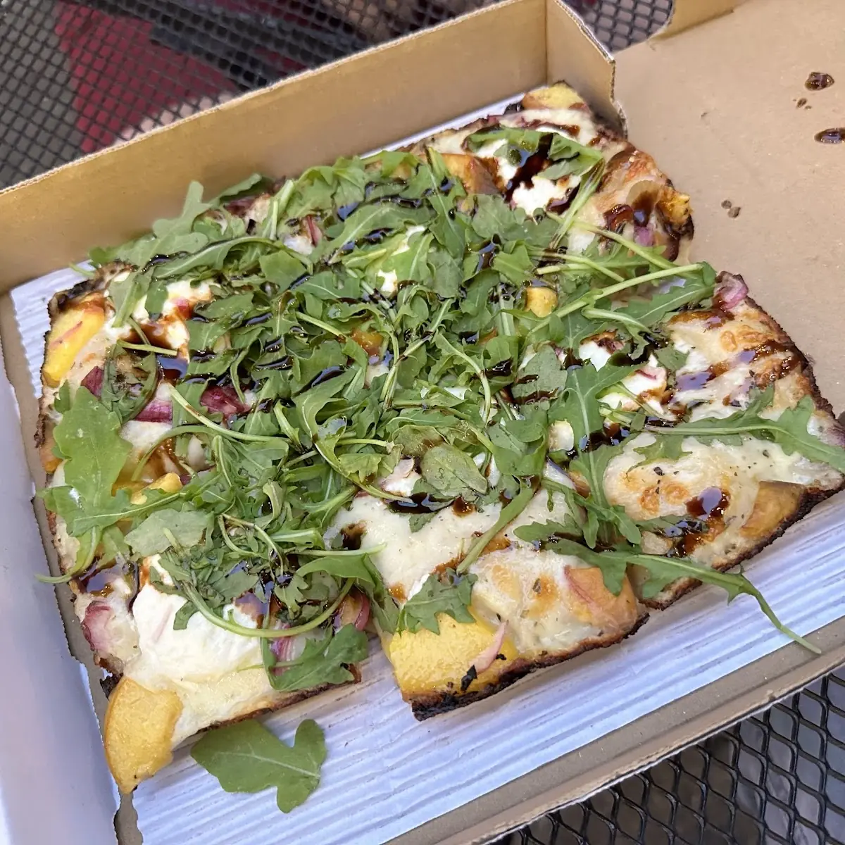 Peachy Keen Pizza