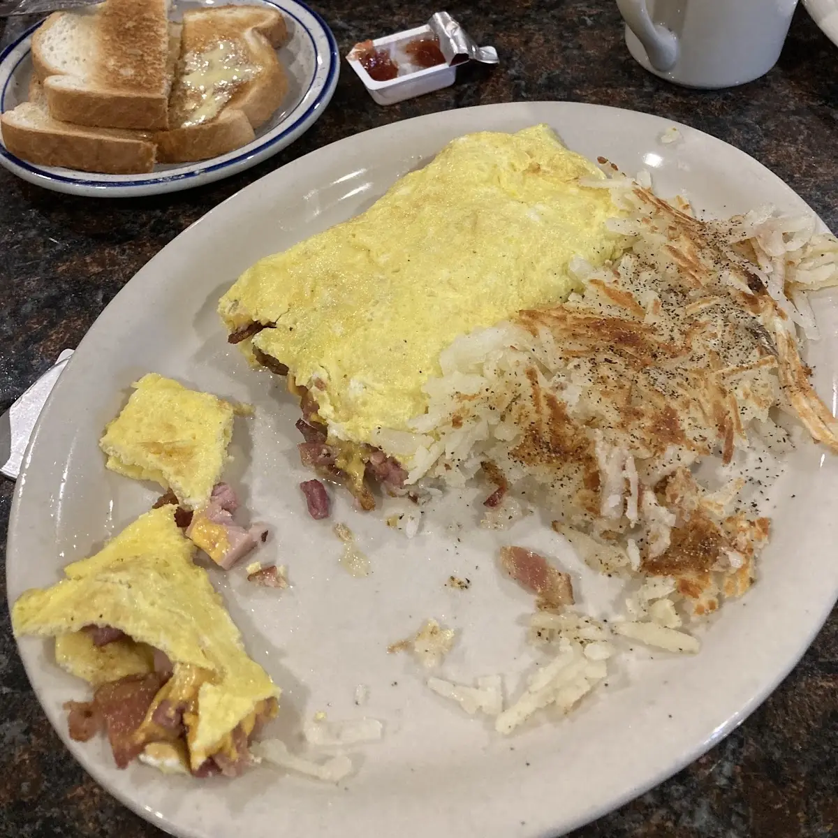 Porky Pig Omelette