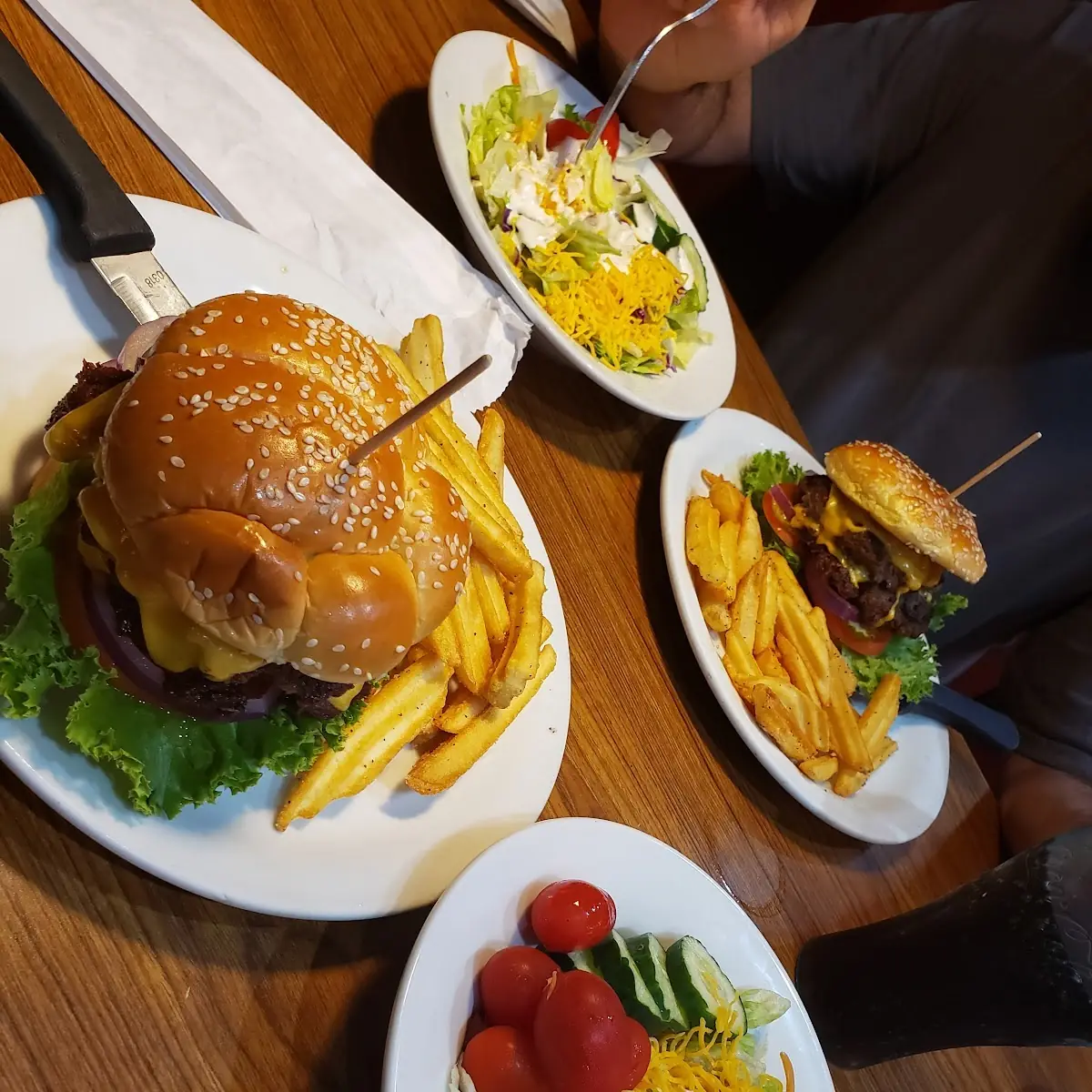 Cheese Burger Combo