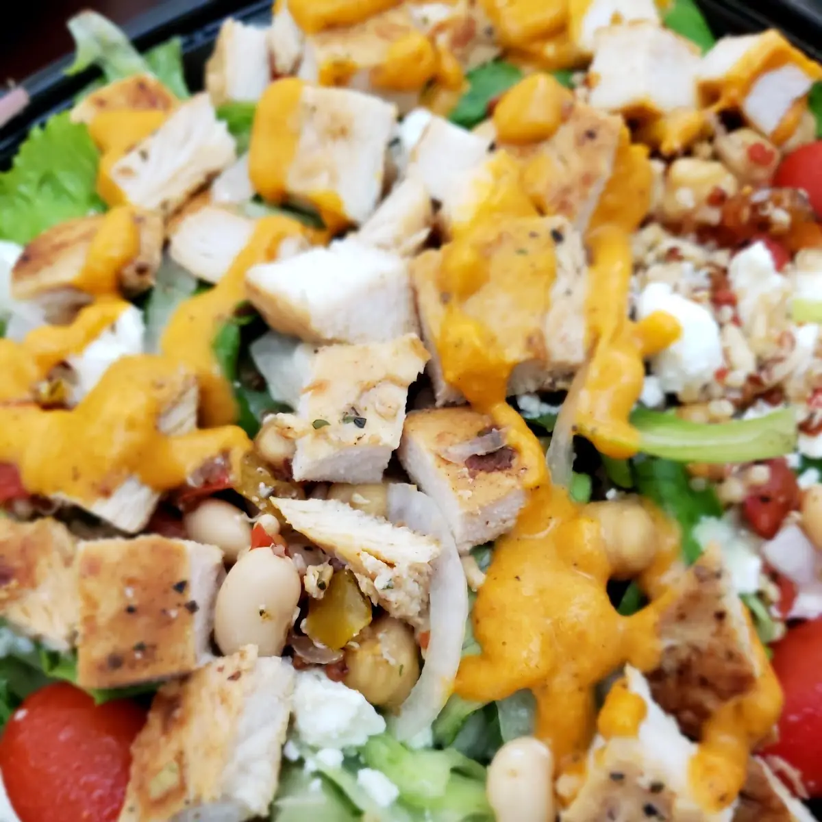 The Power Mediterranean Chicken Salad
