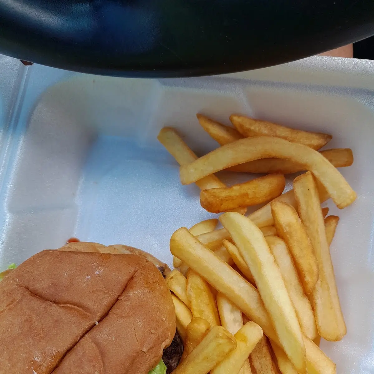 Burger and Fries