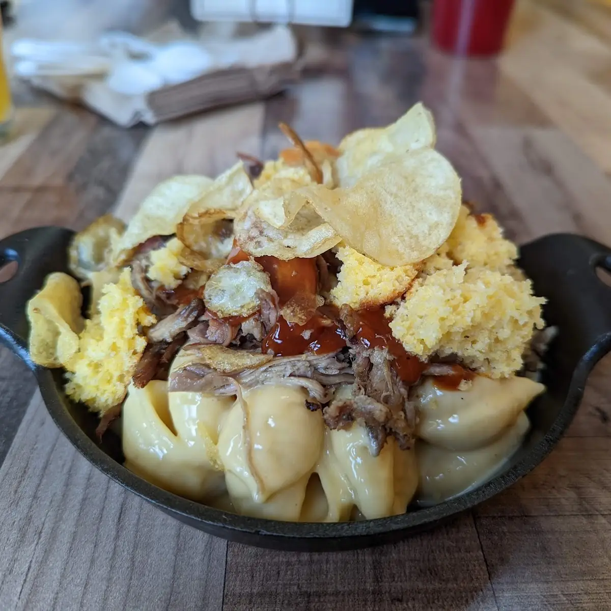 Pulled Pork Mac and Cheese