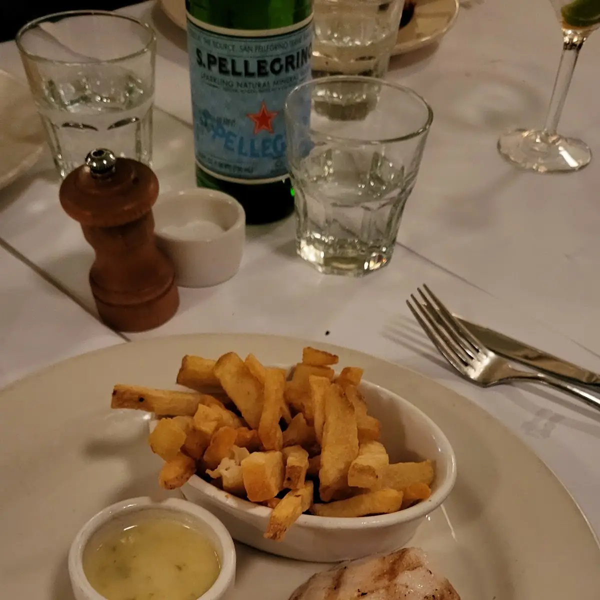 Alaskan Halibut with Fries