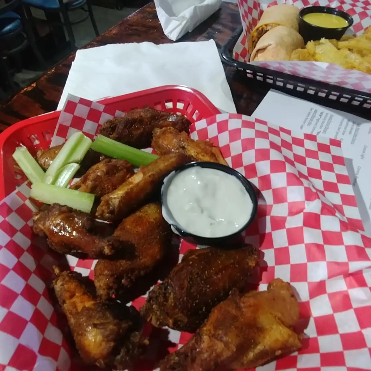 Fried Chicken Wings Basket