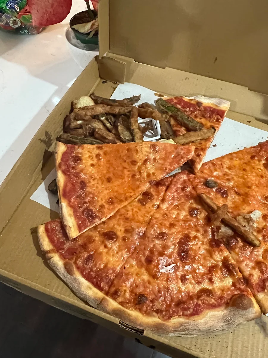 It Was Cold Pizza and Cold Mushy Zucchini Sticks