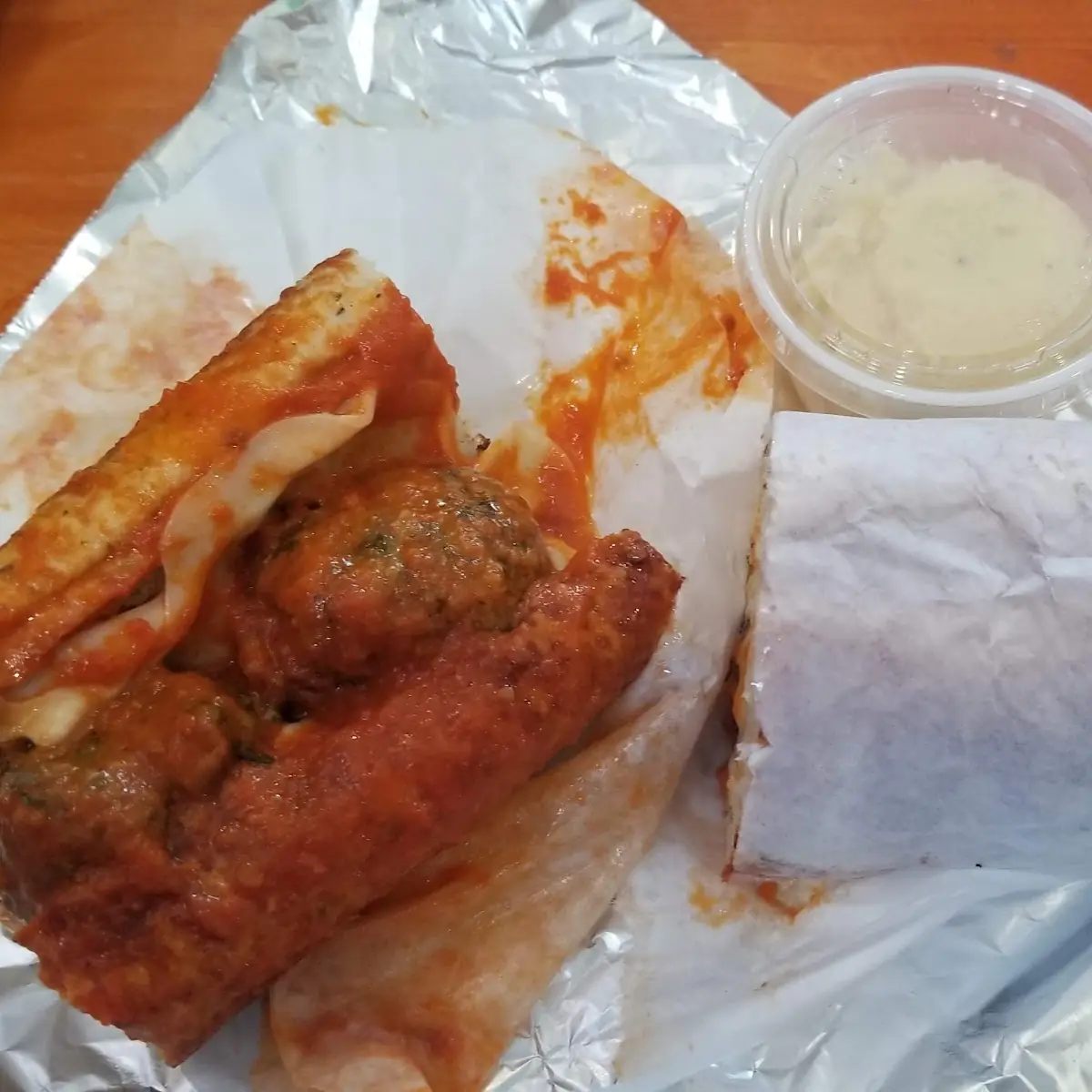 The Ryan Meatball Sub