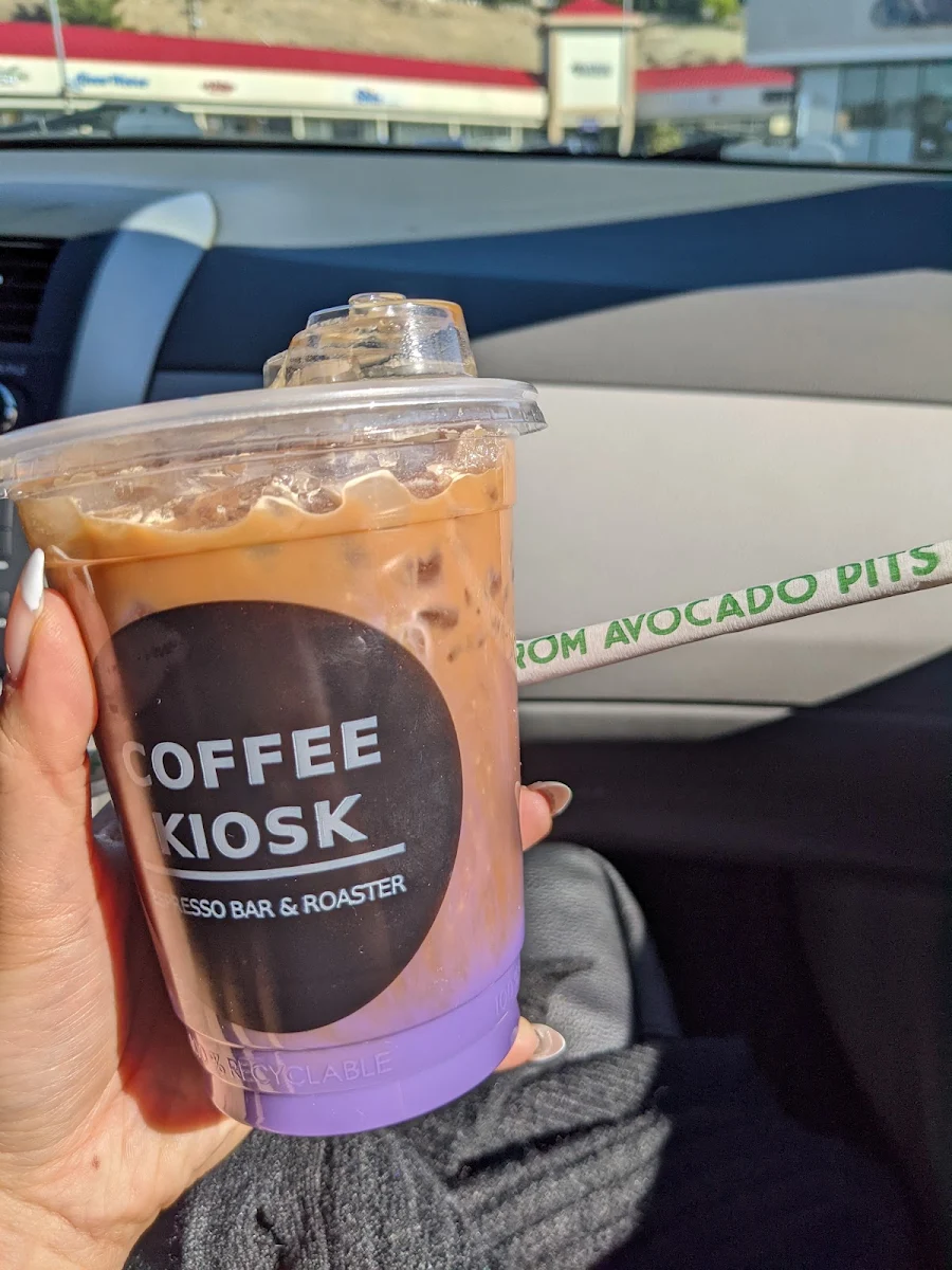 Iced Ube Latte