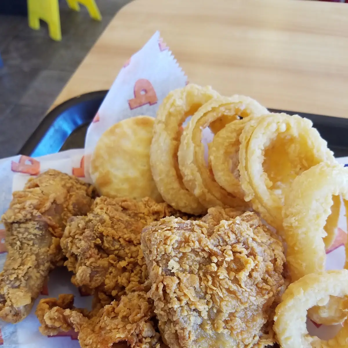 Spicy Chicken & Onion Rings