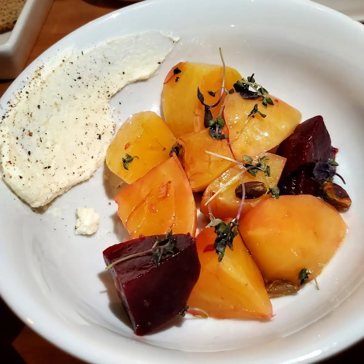 Beets and Goat Cheese