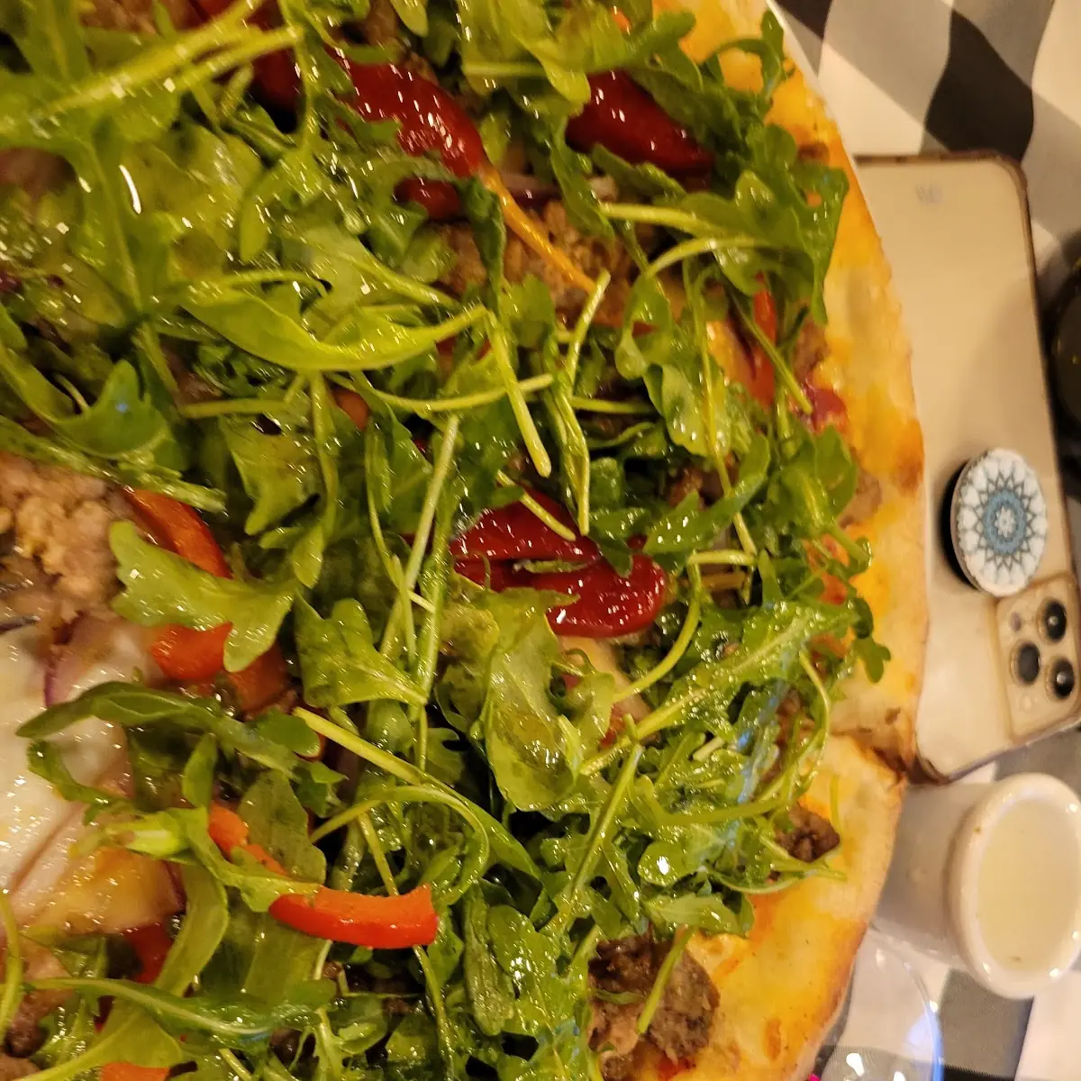 Sausage Pizza with Double Toppings